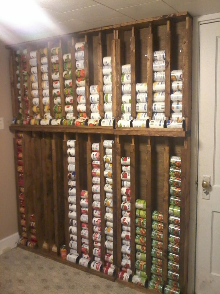 Can Organizer DIY
 DIY Canned Goods Storage The Prepared Page