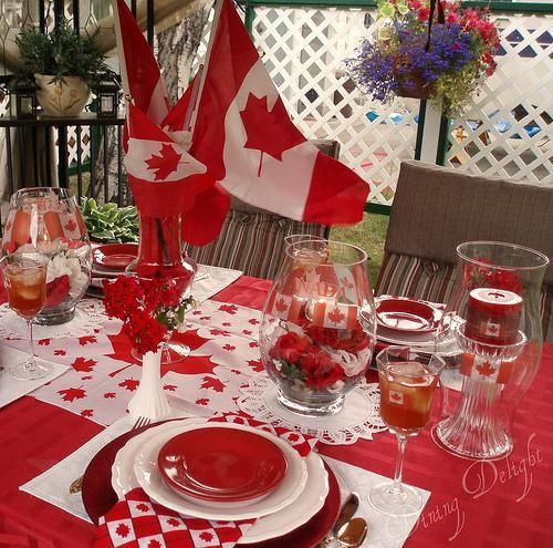 Canada Day Backyard Party Ideas
 50 Canada Day Table Decorations Centerpieces and Summer