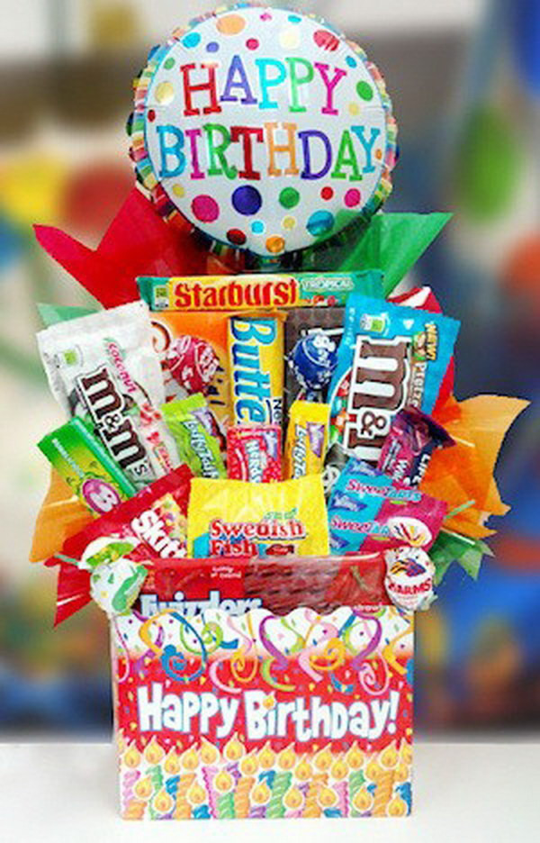 Candy Birthday Gift Ideas
 Creative Candy Gift Ideas for This Holiday