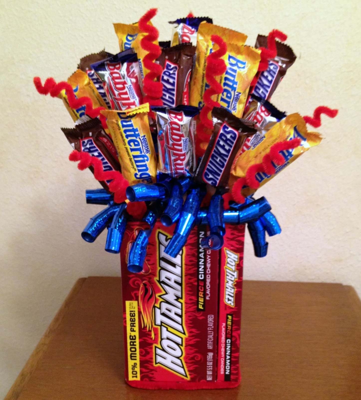 Candy Birthday Gift Ideas
 Crafty in Crosby Easy Dollar Store Candy Bouquet