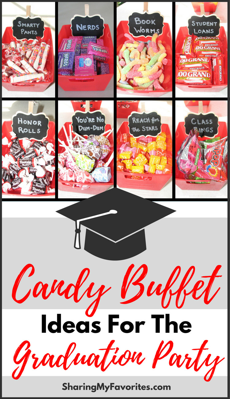 Candy Buffet Ideas For Graduation Party
 Graduation Party Candy Buffet Ideas