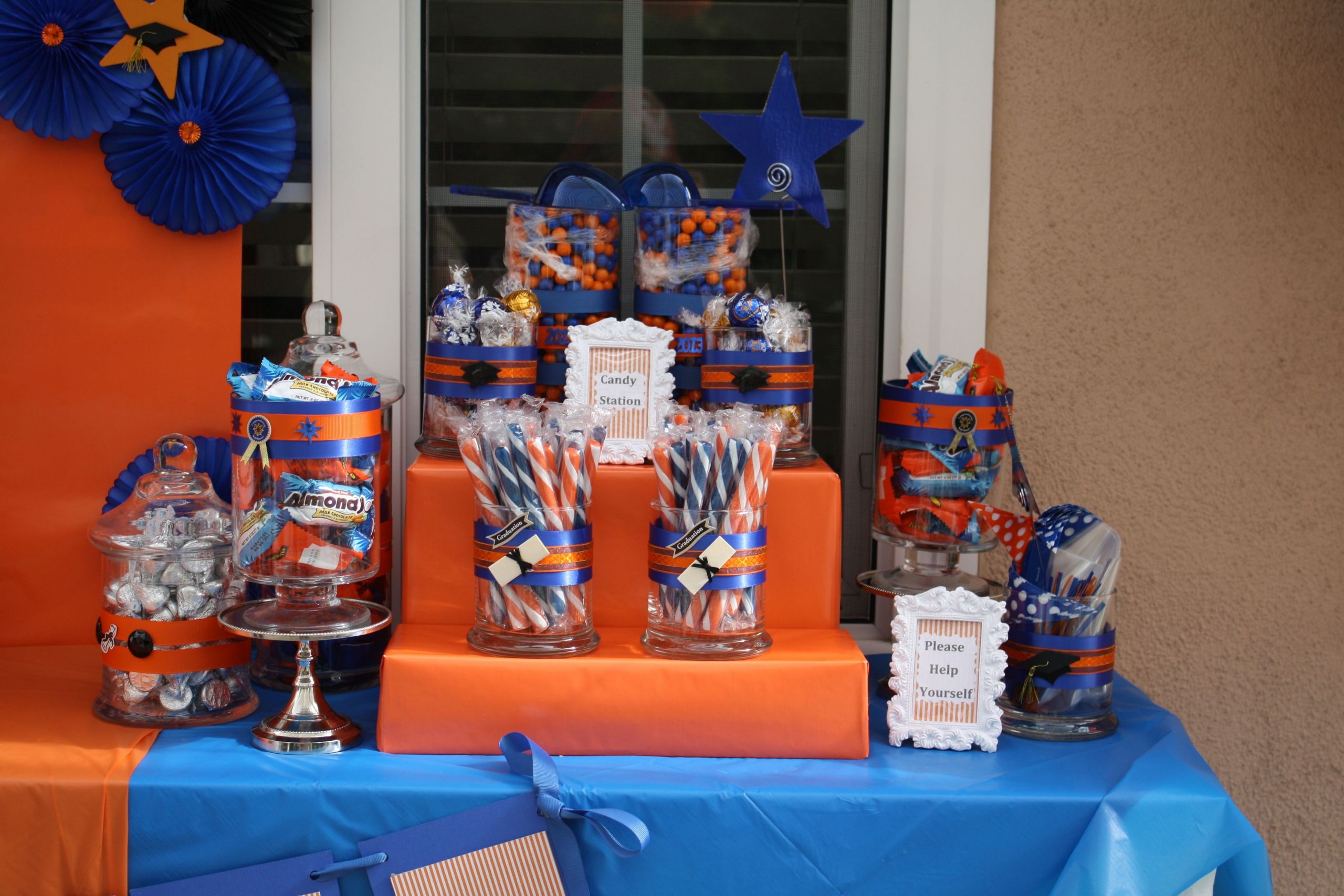 Candy Buffet Ideas For Graduation Party
 Graduation Party candy station