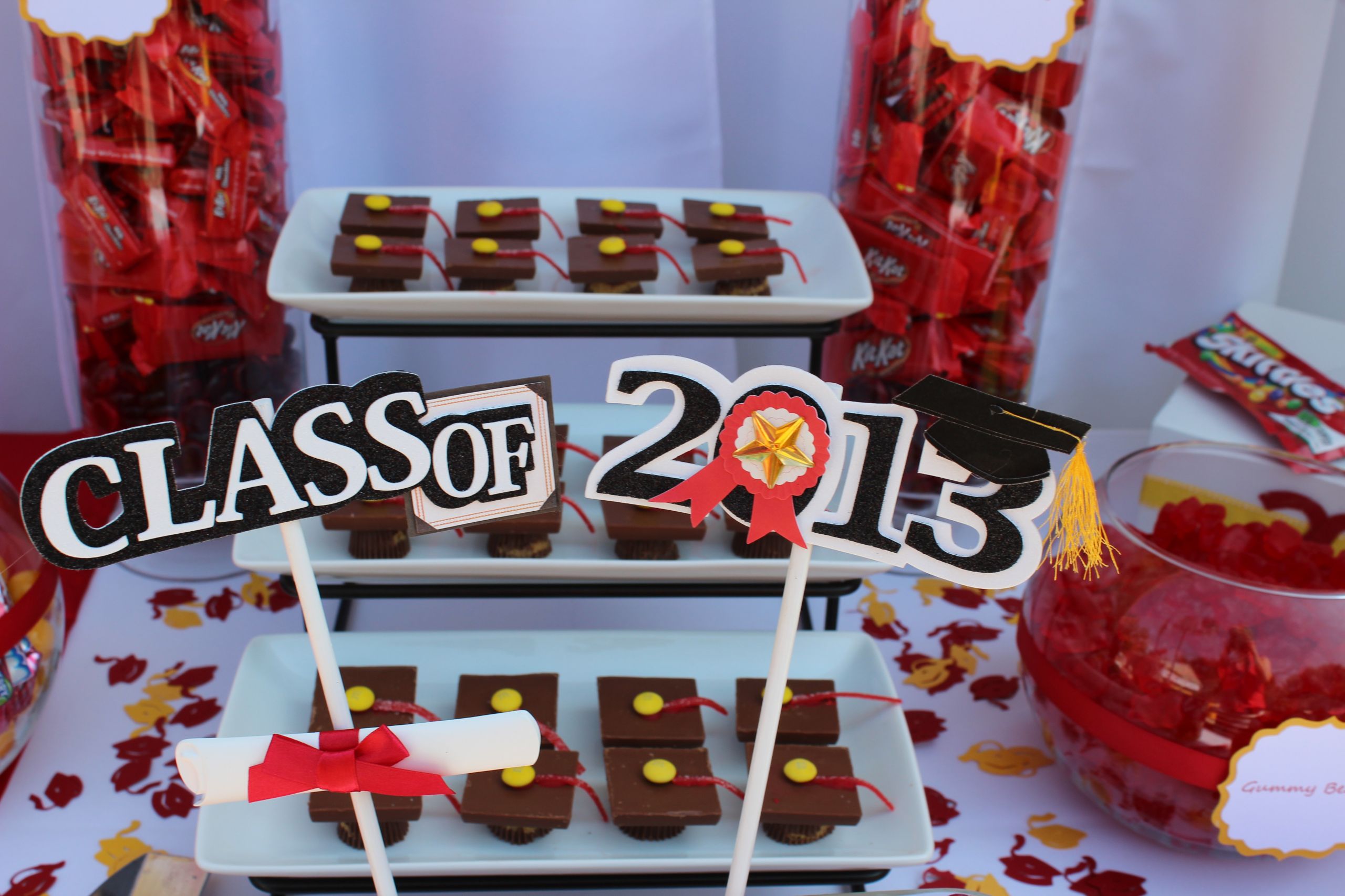 Candy Buffet Ideas For Graduation Party
 Nick’s Graduation Candy Buffet