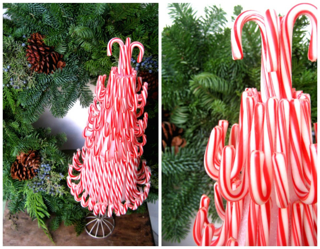 Candy Cane Christmas Tree
 18 DIY Candy Cane Christmas Tree Ideas