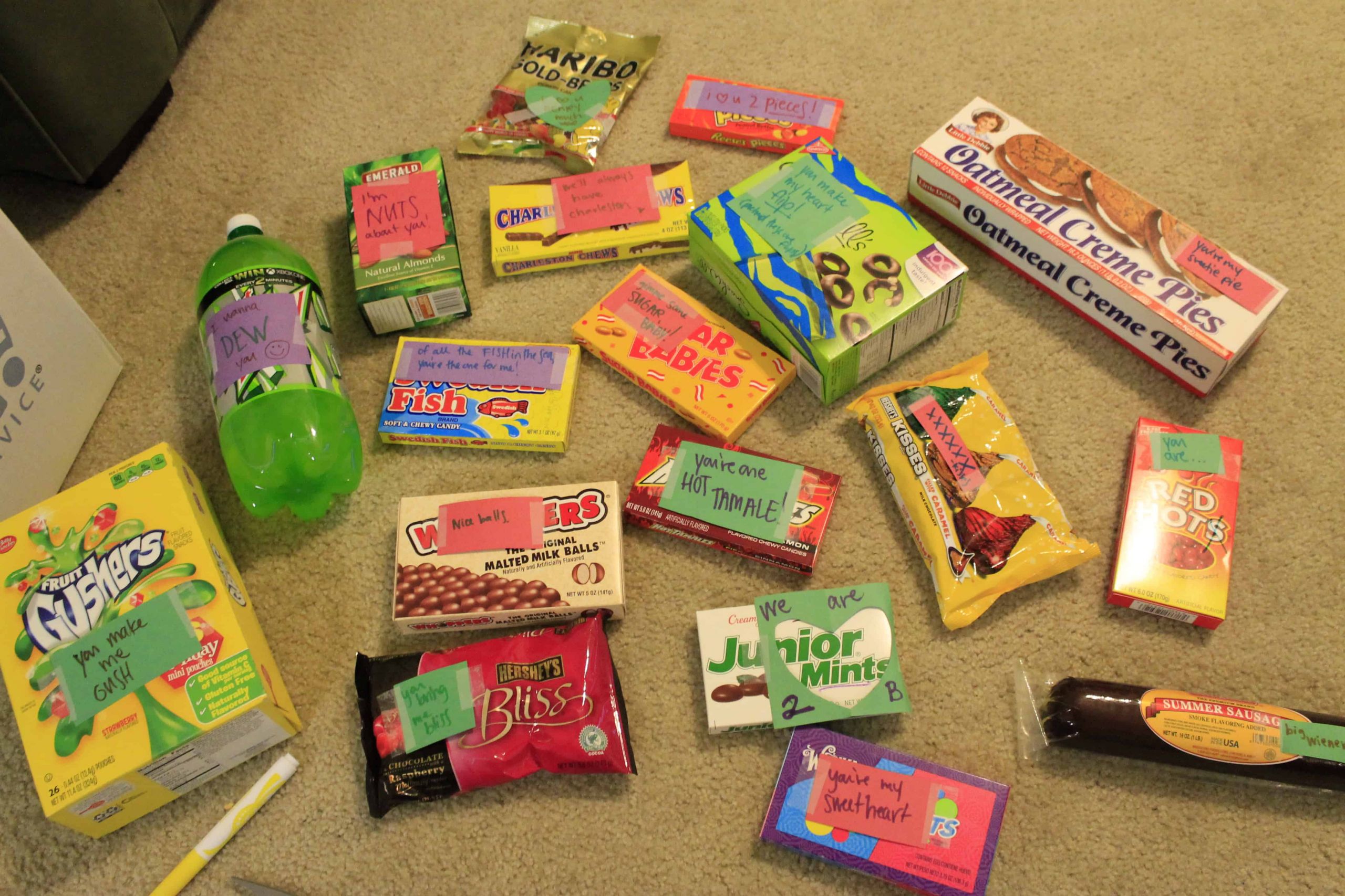 Candy Gift Ideas For Boyfriend
 boyfriend t idea Archives Charleston Crafted