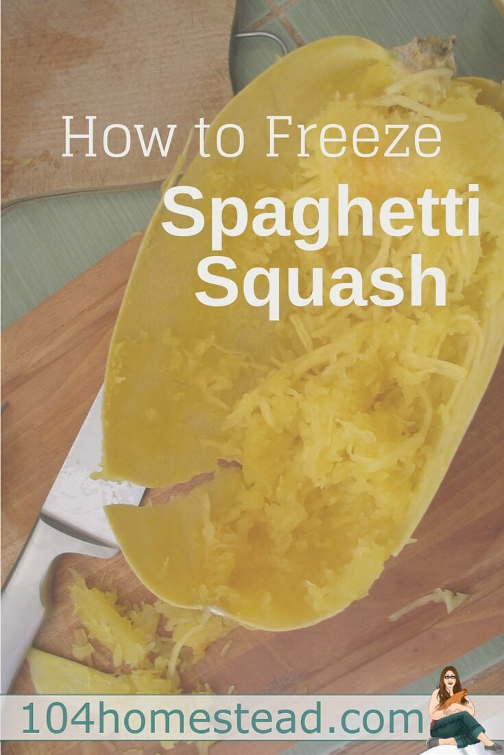 Canning Spaghetti Squash
 How to Freeze Spaghetti Squash