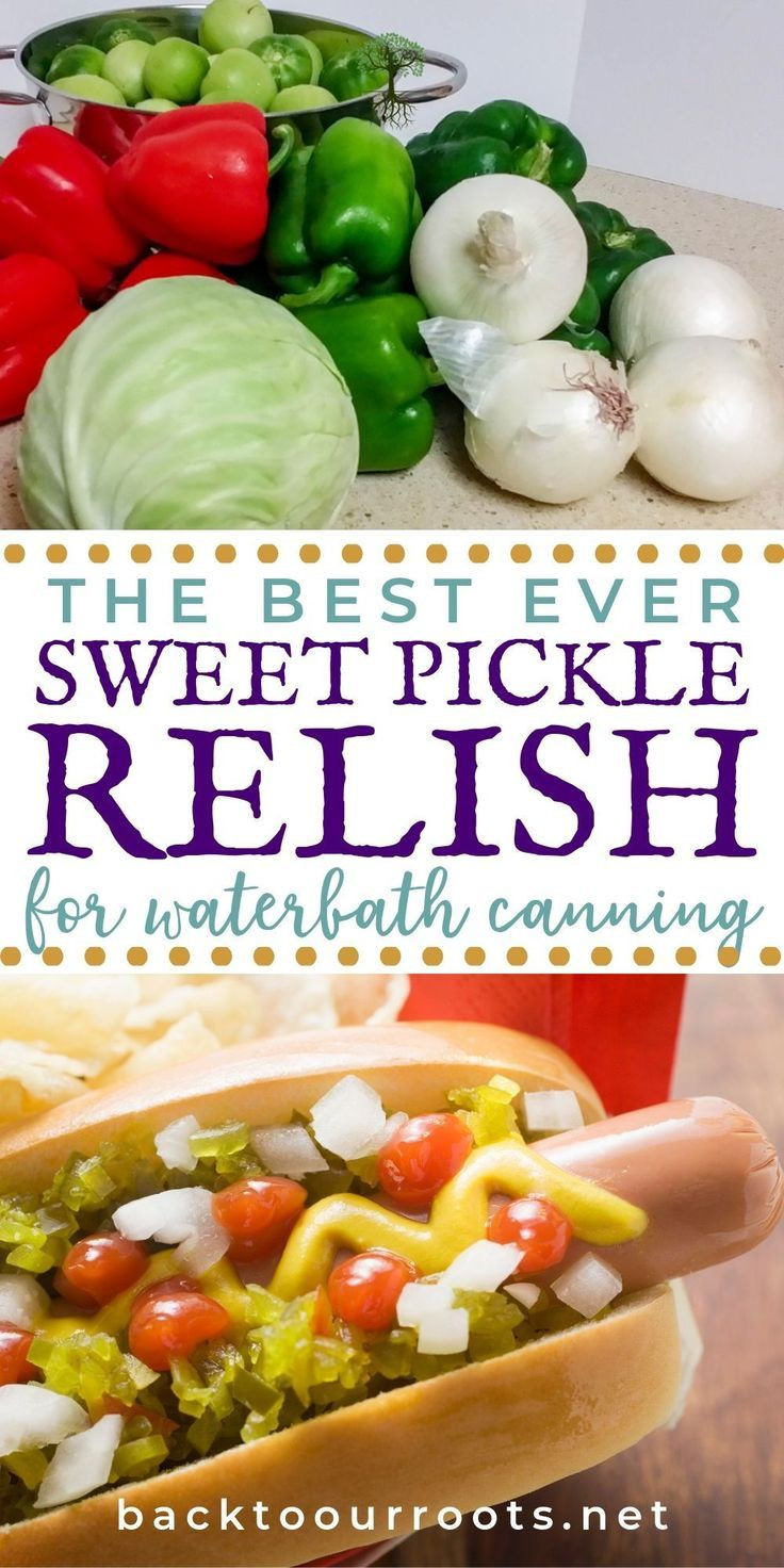 Canning Sweet Pickles
 Canning Sweet Pickle Relish Step by Step