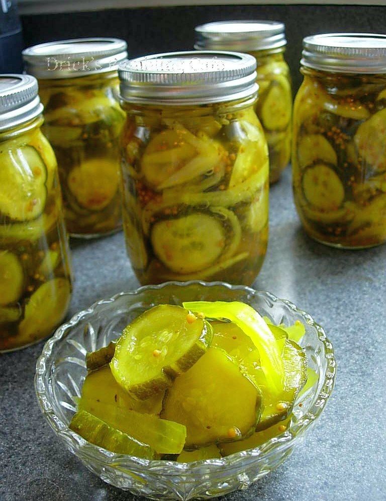 Canning Sweet Pickles
 Recipe for Canning Sweet Pickles Drick s Rambling Cafe