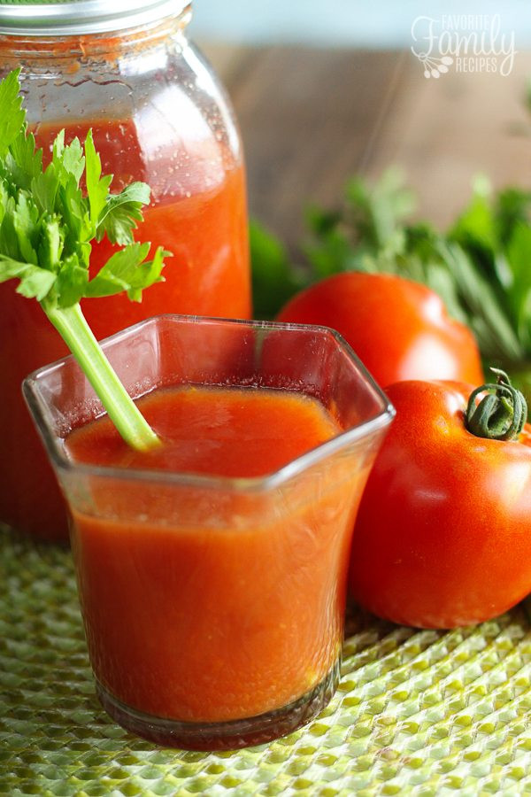 Canning Tomato Juice
 Homemade Canned Tomato Juice