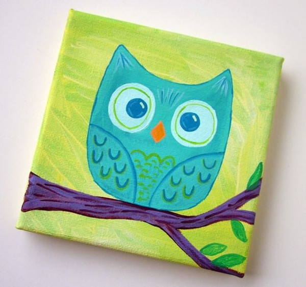 Canvas Paintings Ideas For Kids
 40 Painting Ideas For Kids