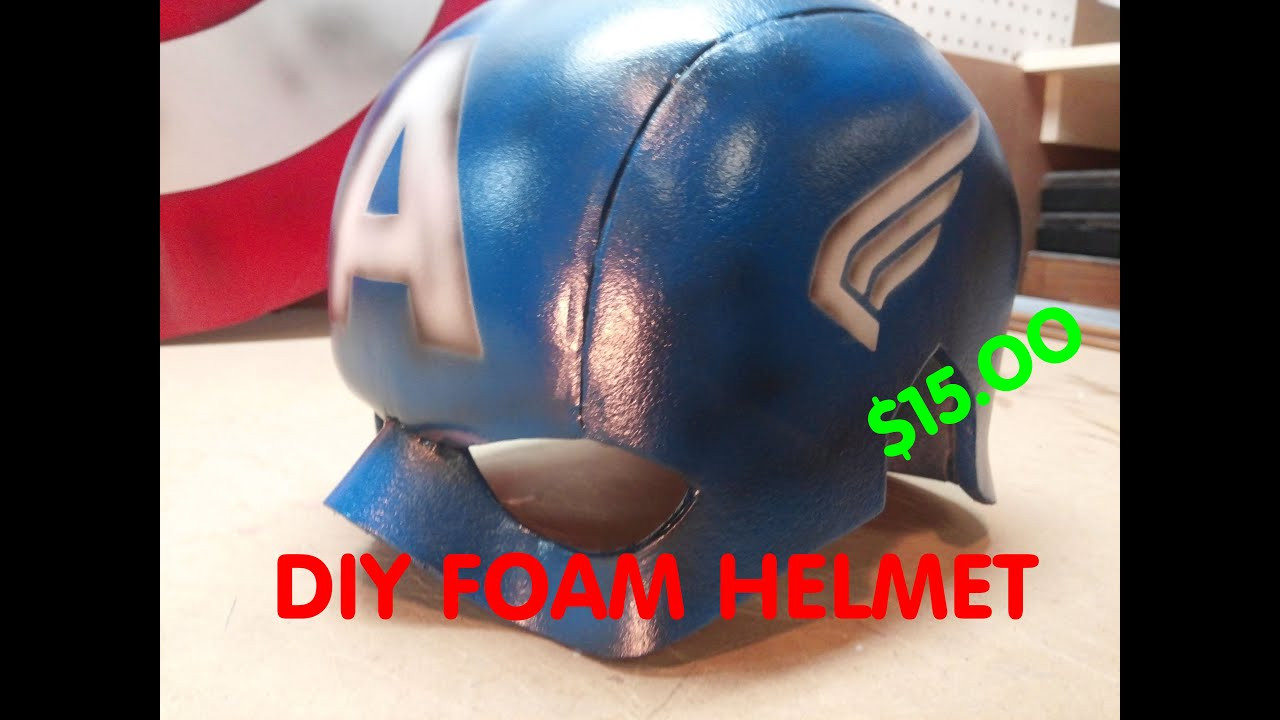 Captain America Mask DIY
 DIY CAPTAIN AMERICA HELMET E3