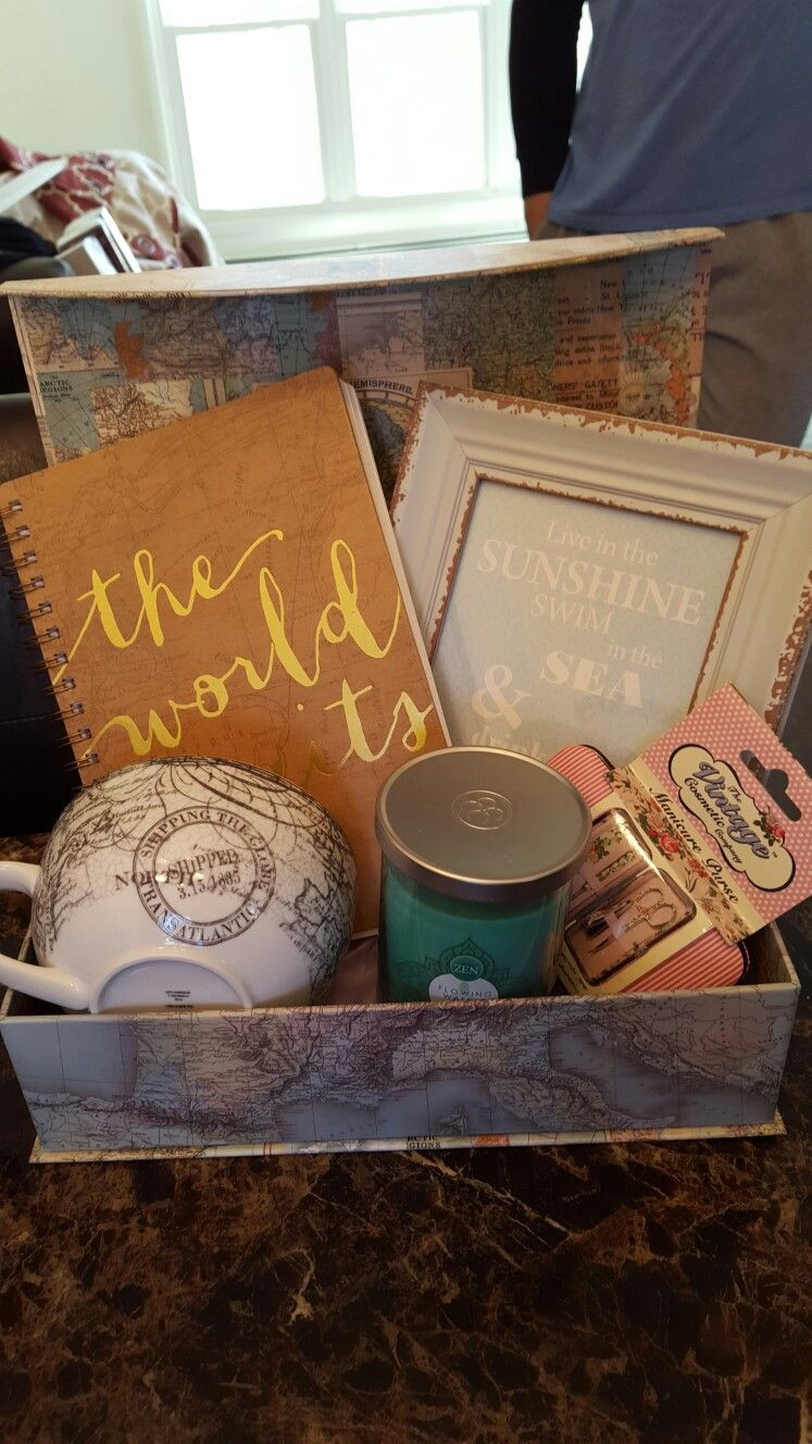 Car Travel Gift Basket Ideas
 Traveling Gift Basket Creations by Me Pinterest
