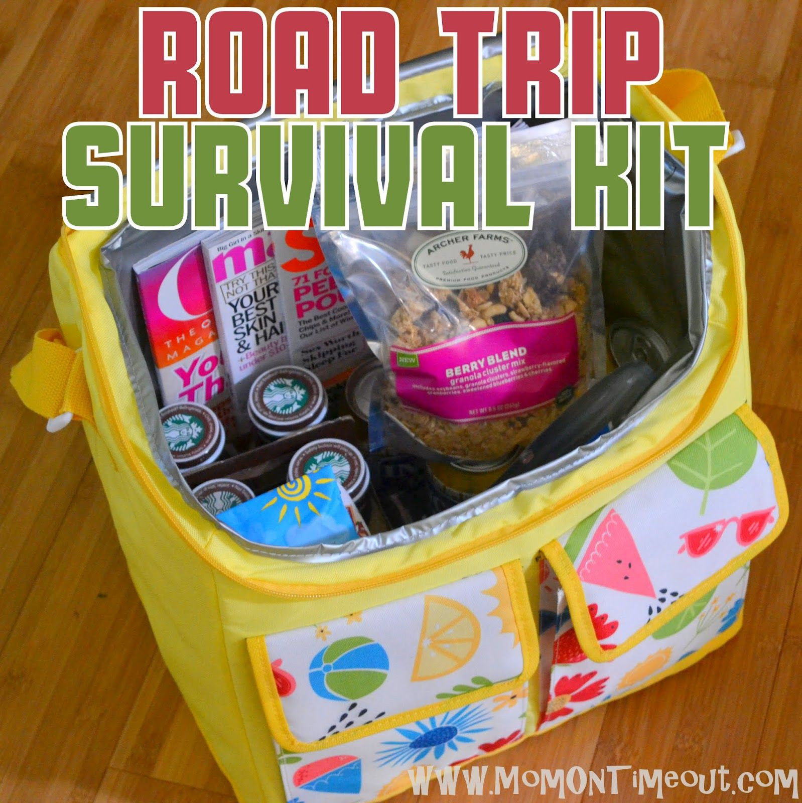 Car Travel Gift Basket Ideas
 This kit is packed full of everything you need to survive
