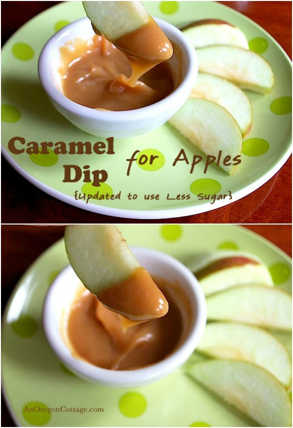 Caramel For Dipping Apples
 Homemade Caramel Dip for Apples Updated To Use Less Sugar