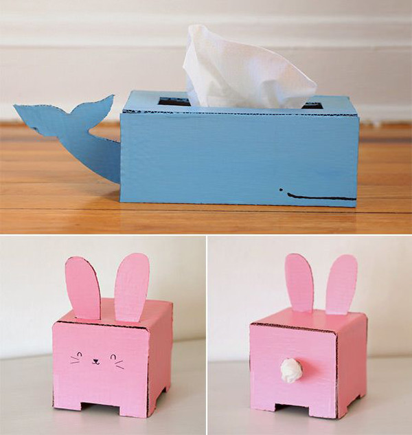 Cardboard Box DIY
 15 DIY Cardboard Crafts In Your Decor