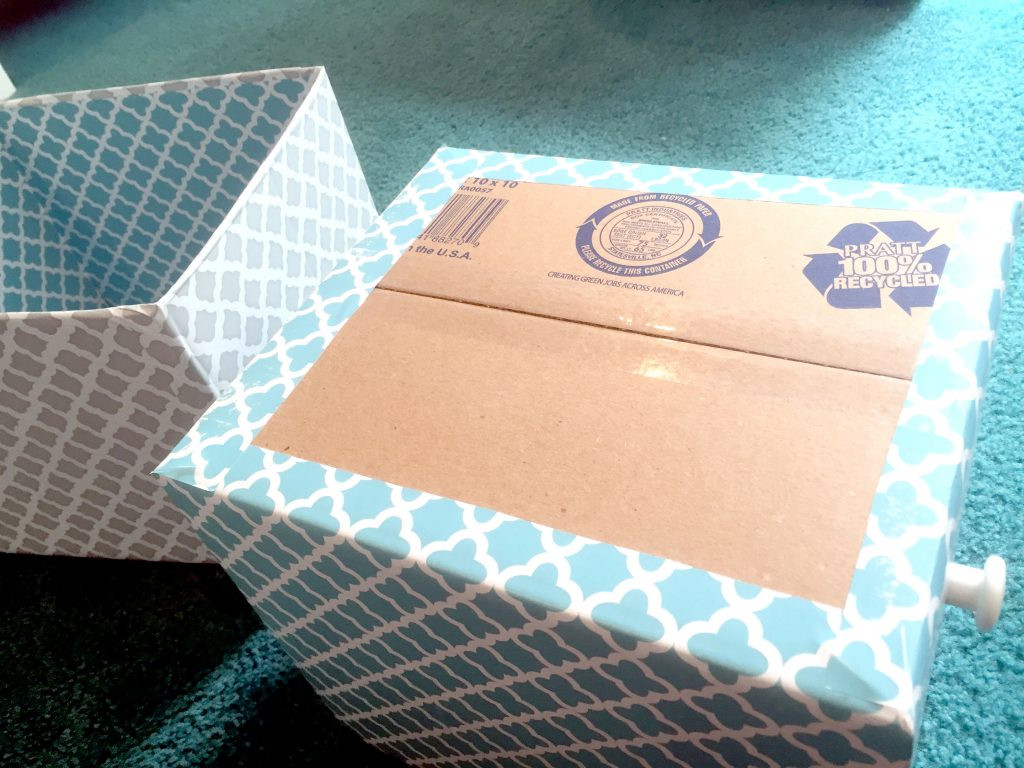 Cardboard Box DIY
 Making Customized Storage Bins from Cardboard Boxes