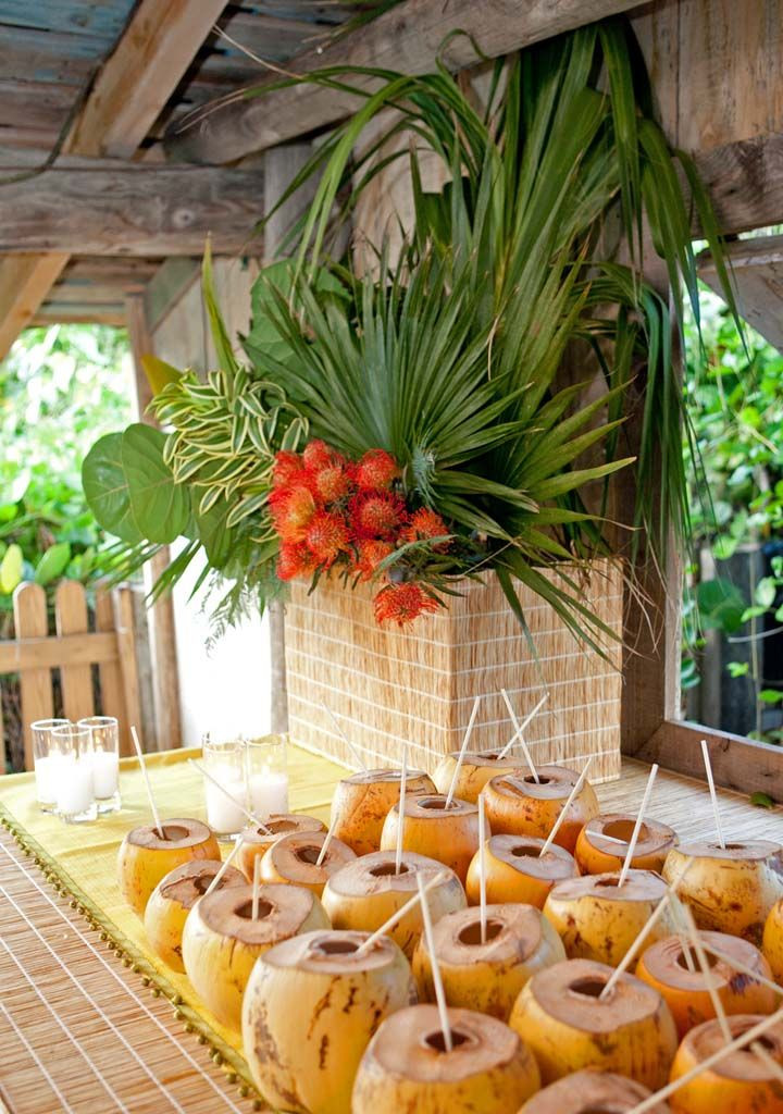 Caribbean Beach Party Ideas
 cocktails wedding