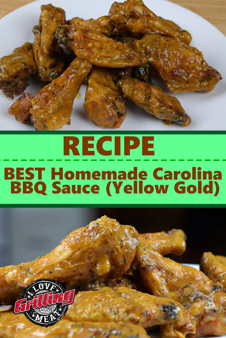 Carolina Gold Bbq Sauce Recipe
 BEST Homemade Carolina BBQ Sauce Recipe Yellow Gold