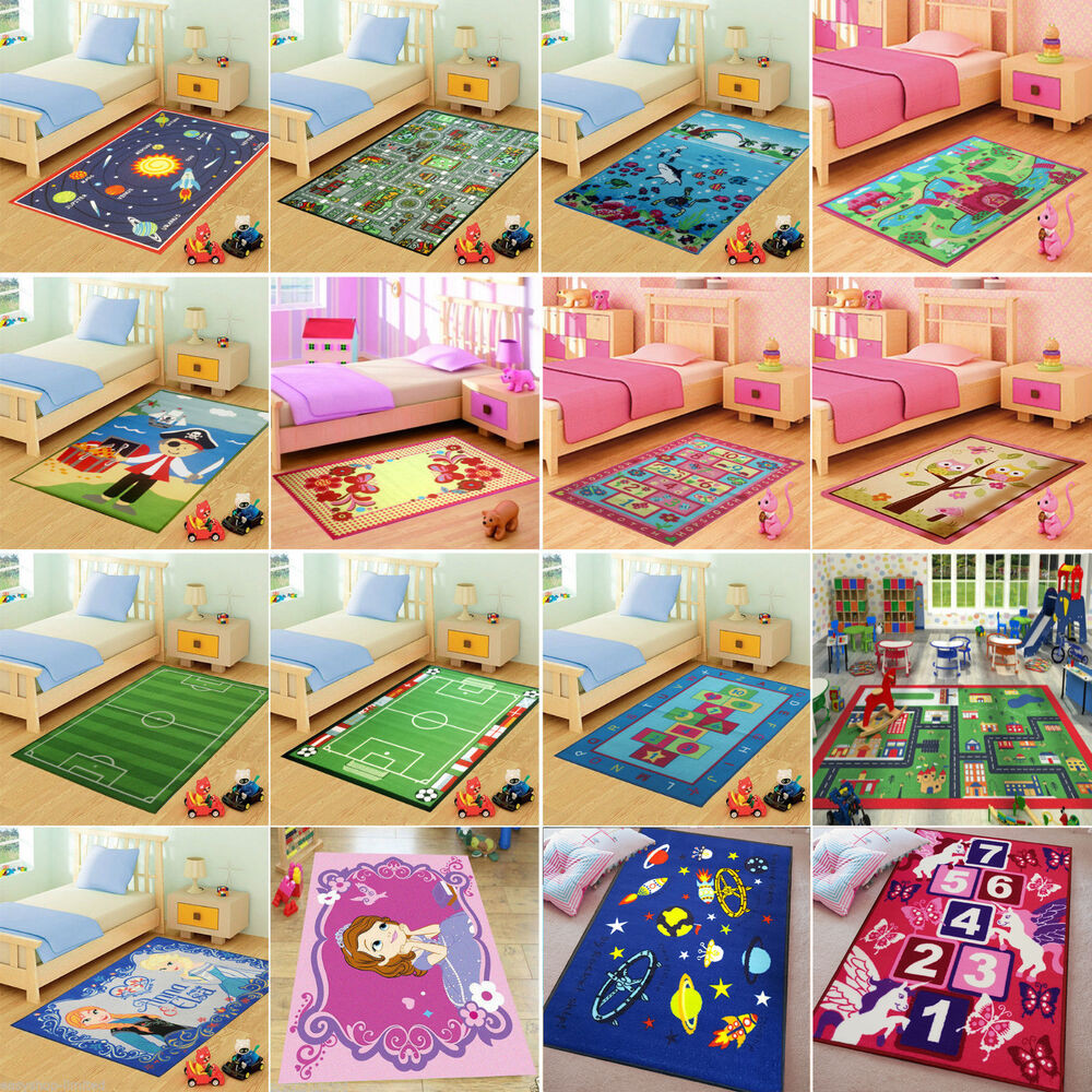 Carpet For Kids Bedroom
 Childrens Girls Boys Bedroom Playroom Floor Mat