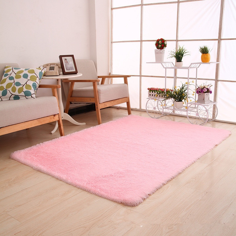 Carpet For Kids Bedroom
 Aliexpress Buy Modern Pink Carpet Mat Soft Long