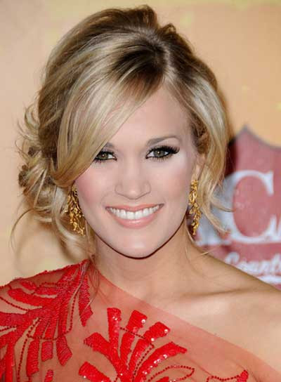 Carrie Underwood Updo Hairstyles
 Carrie Underwood Holiday Hairstyles Hairstyle Blog