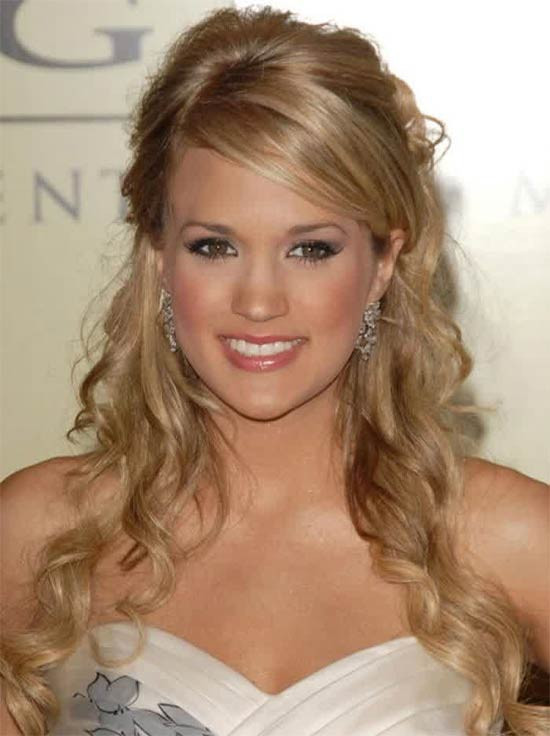 Carrie Underwood Updo Hairstyles
 25 Gorgeous Half Updos that You ll Love
