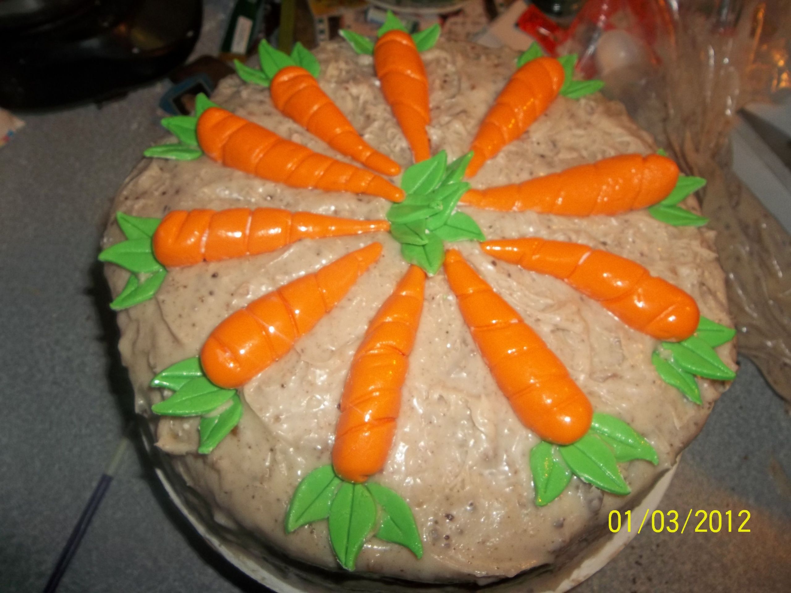 Carrot Cake Made With Baby Food
 This is a carrot cake that I made I may post the recipe