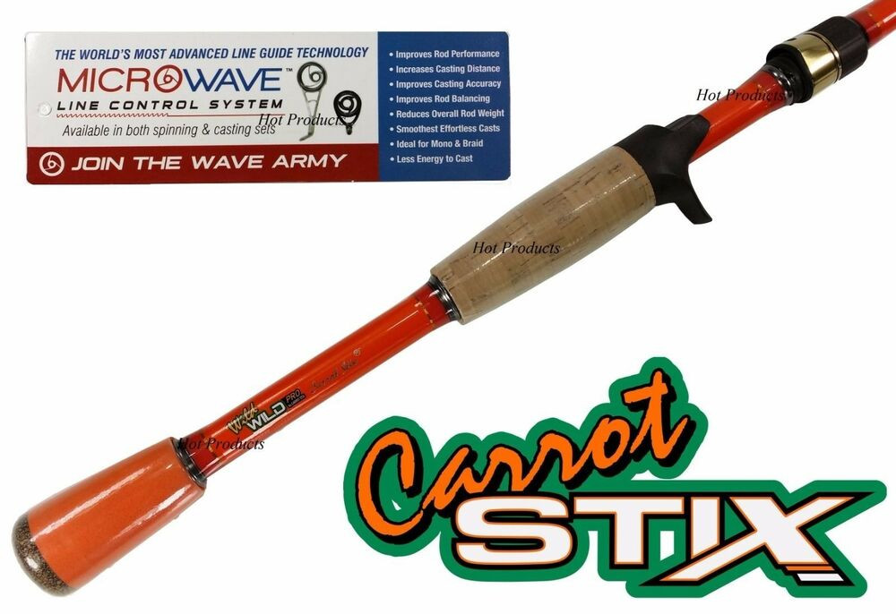 Carrot Sticks Fishing Rod
 Carrot Stix CASTING 7 6" HEAVY Wild PRO Orange Flipping