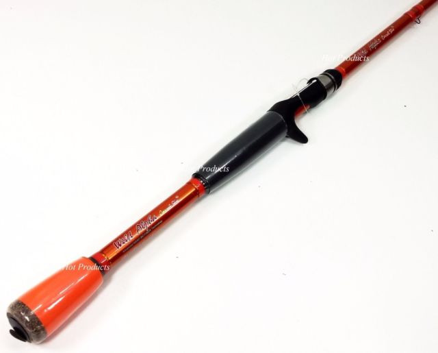 Carrot Sticks Fishing Rod
 Carrot Stix Casting Fishing Rod 7 Medium Heavy Wild Orange