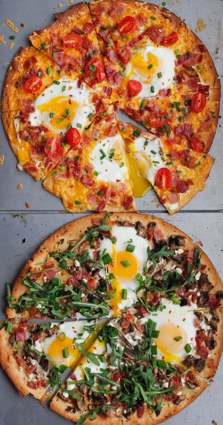 Casey'S Breakfast Pizza
 Bacon Breakfast Pizza 2 Ways Smile Sandwich