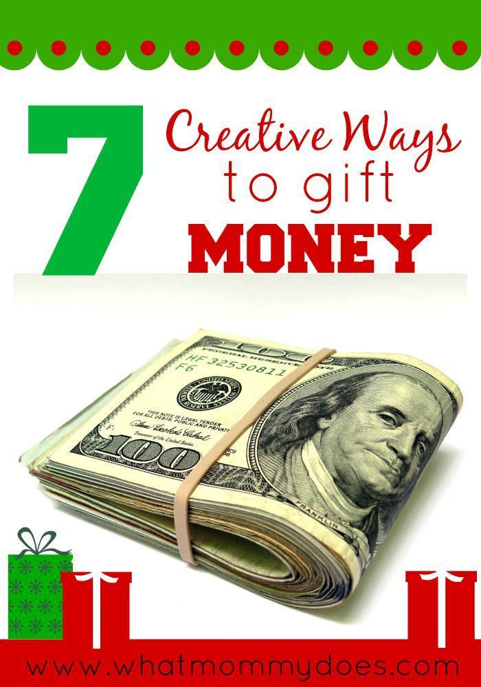 Cash Gift To Child
 7 Creative Money Gift Ideas