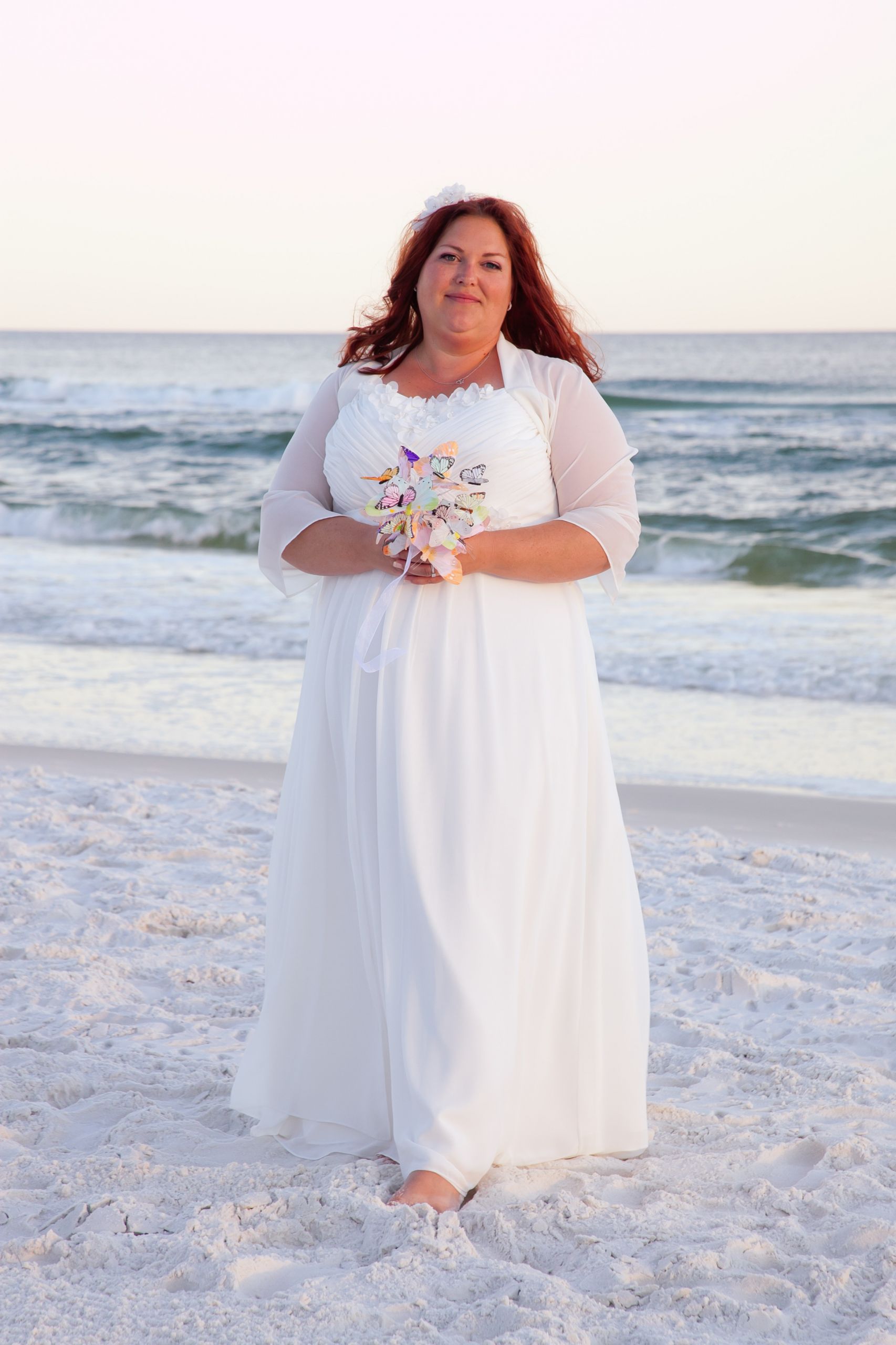 Casual Beach Wedding
 Catrese s Beach Wedding Dress Strut Bridal Salon