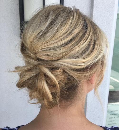 Casual Updo Hairstyles
 60 Easy Updo Hairstyles for Medium Length Hair in 2018