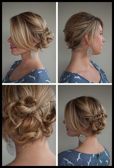 Casual Updo Hairstyles
 Top 6 easy casual updos for long hair Hair Fashion line