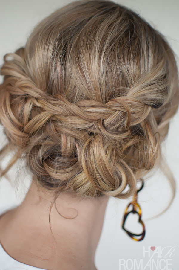 Casual Updo Hairstyles
 Casual Messy Braided Updo The Best Braided Updos for