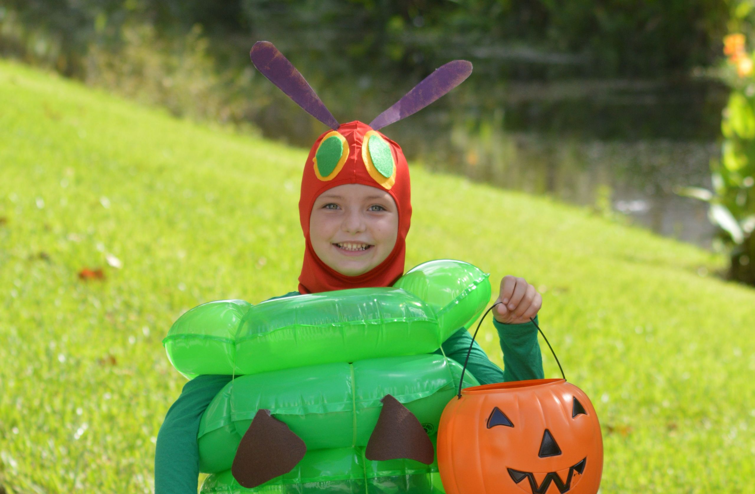 Caterpillar Costume DIY
 DIY Kids Halloween Costume The Hungry Caterpillar