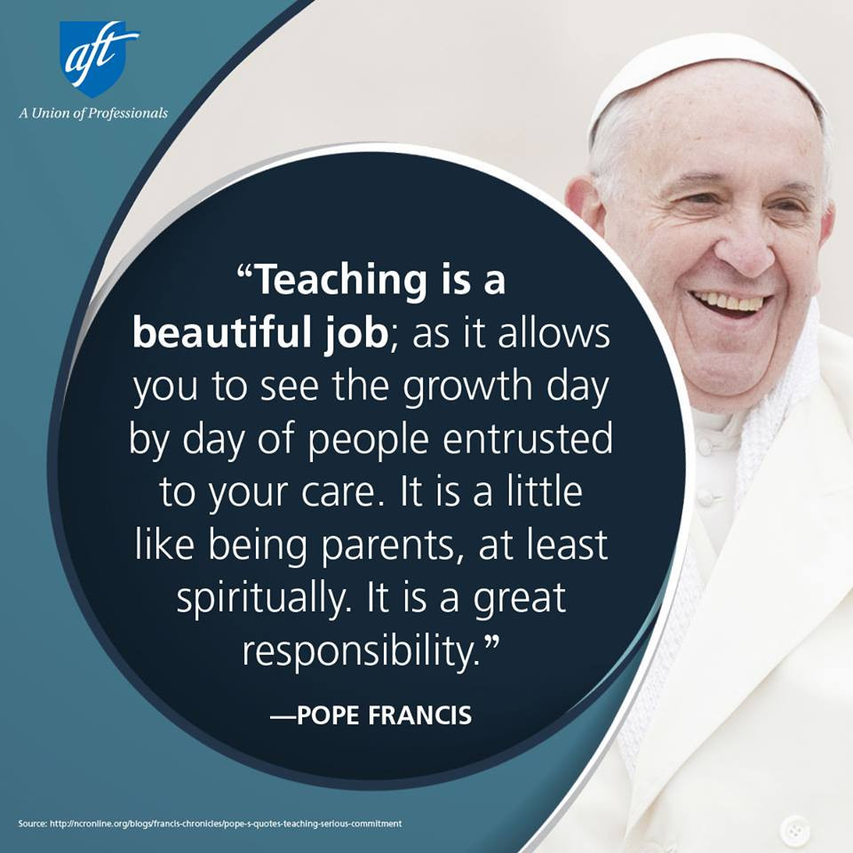 Catholic Education Quotes
 Education Quote Teaching is a Beautiful Job
