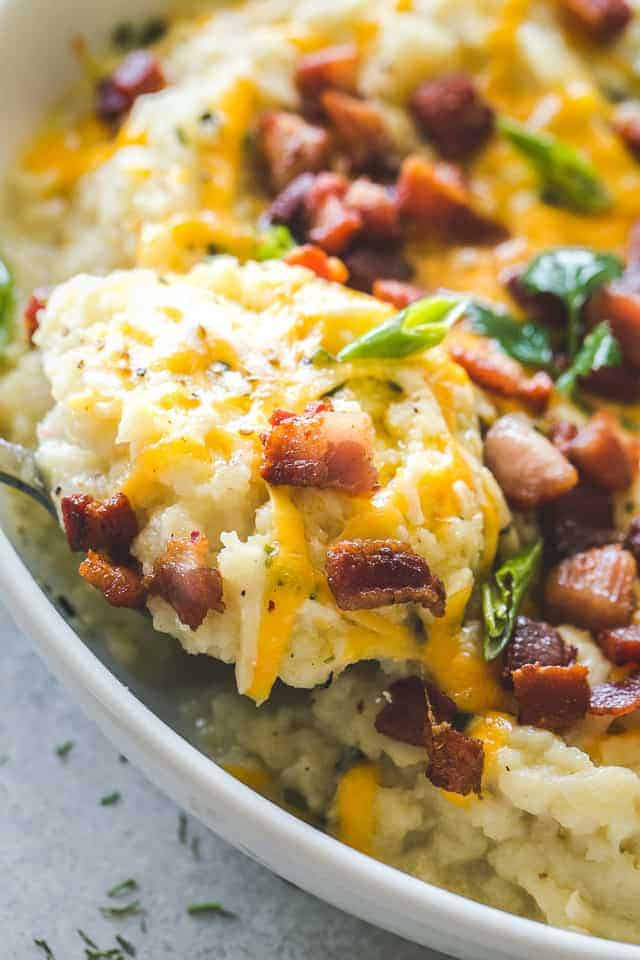 Cauliflower Instant Pot Recipes
 Buttery Mashed Cauliflower Made in the Instant Pot