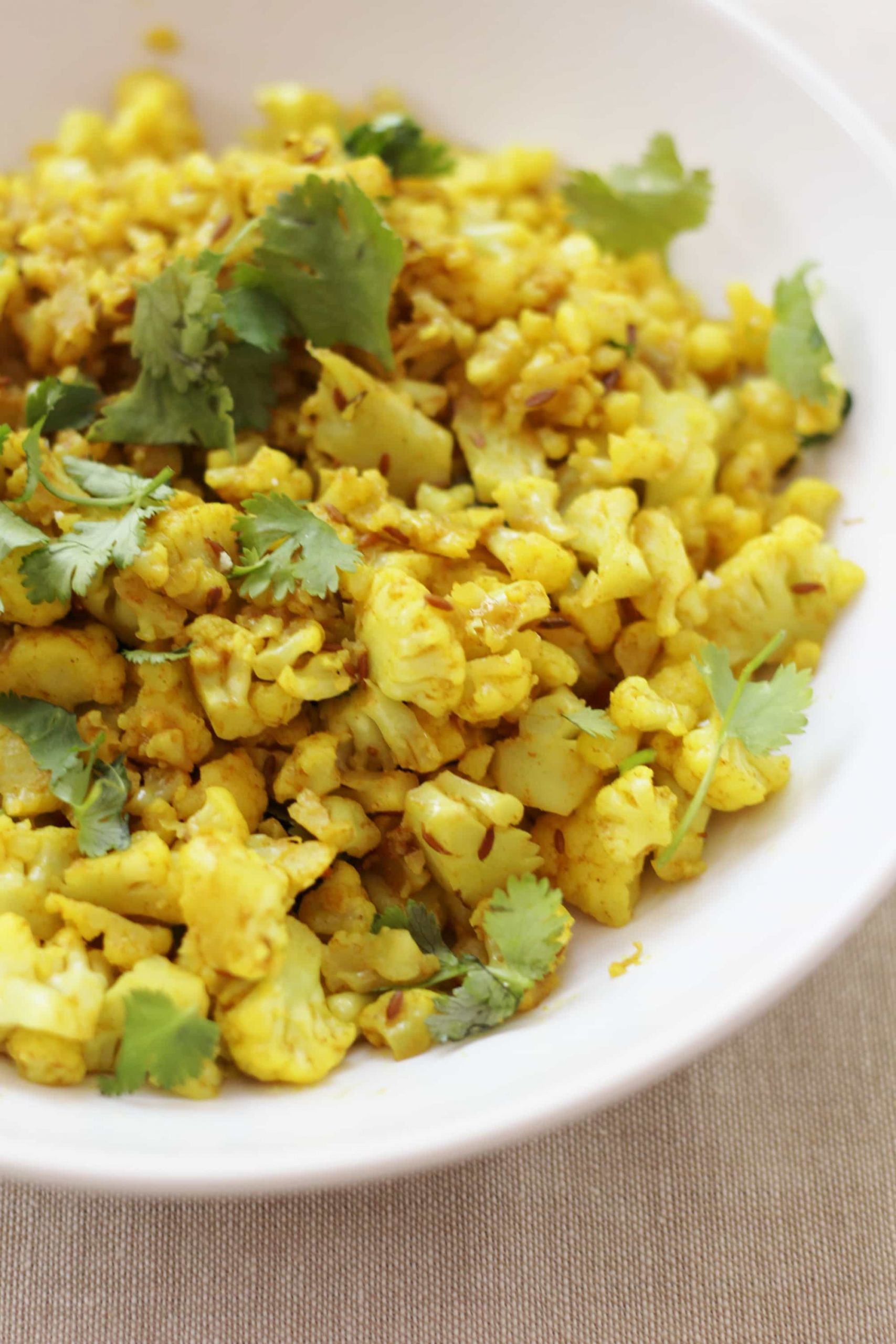 Cauliflower Recipes Indian
 Indian Spiced Cauliflower Rice Easy Peasy Foo