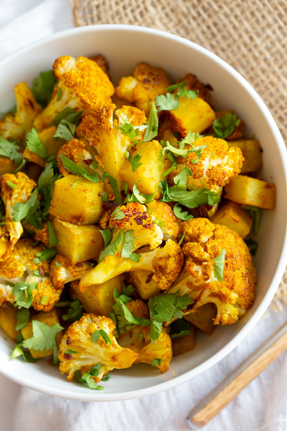 Cauliflower Recipes Indian
 Baked Aloo Gobi Vegan Recipe Indian Spiced Potato