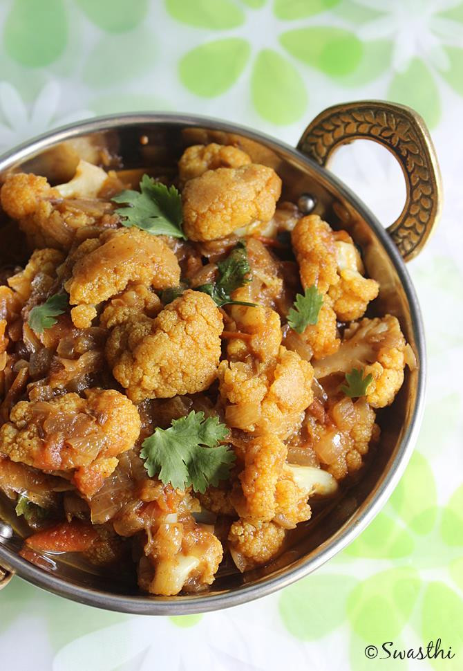 Cauliflower Recipes Indian
 Cauliflower curry recipe