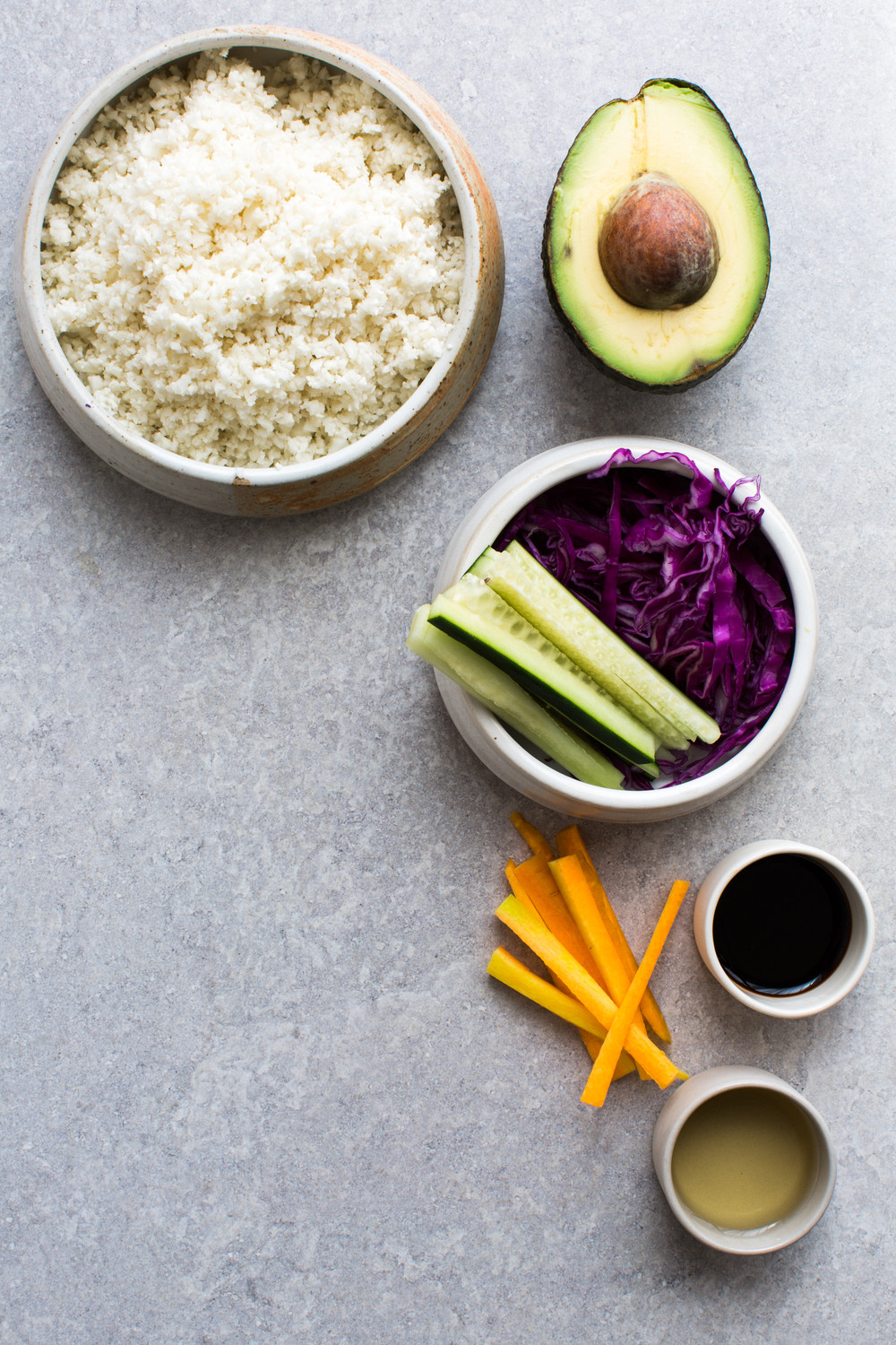 Cauliflower Rice Sushi
 Cauliflower Rice Sushi Roll — 8th and lake
