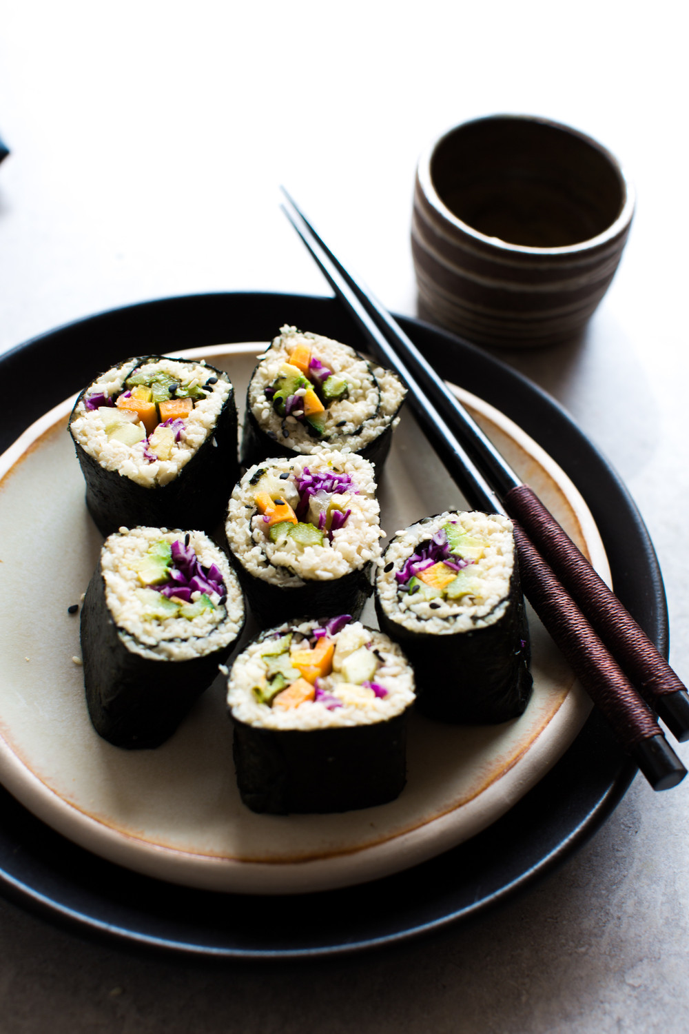 Cauliflower Rice Sushi
 Cauliflower Rice Sushi Roll — 8th and lake