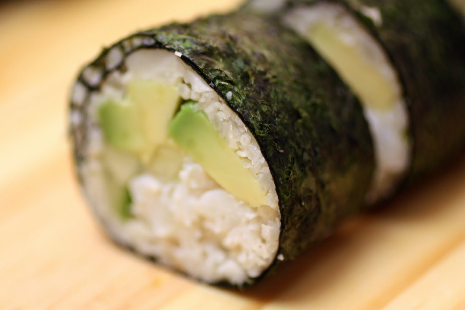 Cauliflower Rice Sushi
 Home Cooking Raw Cauliflower Rice Avocado Sushi Roll