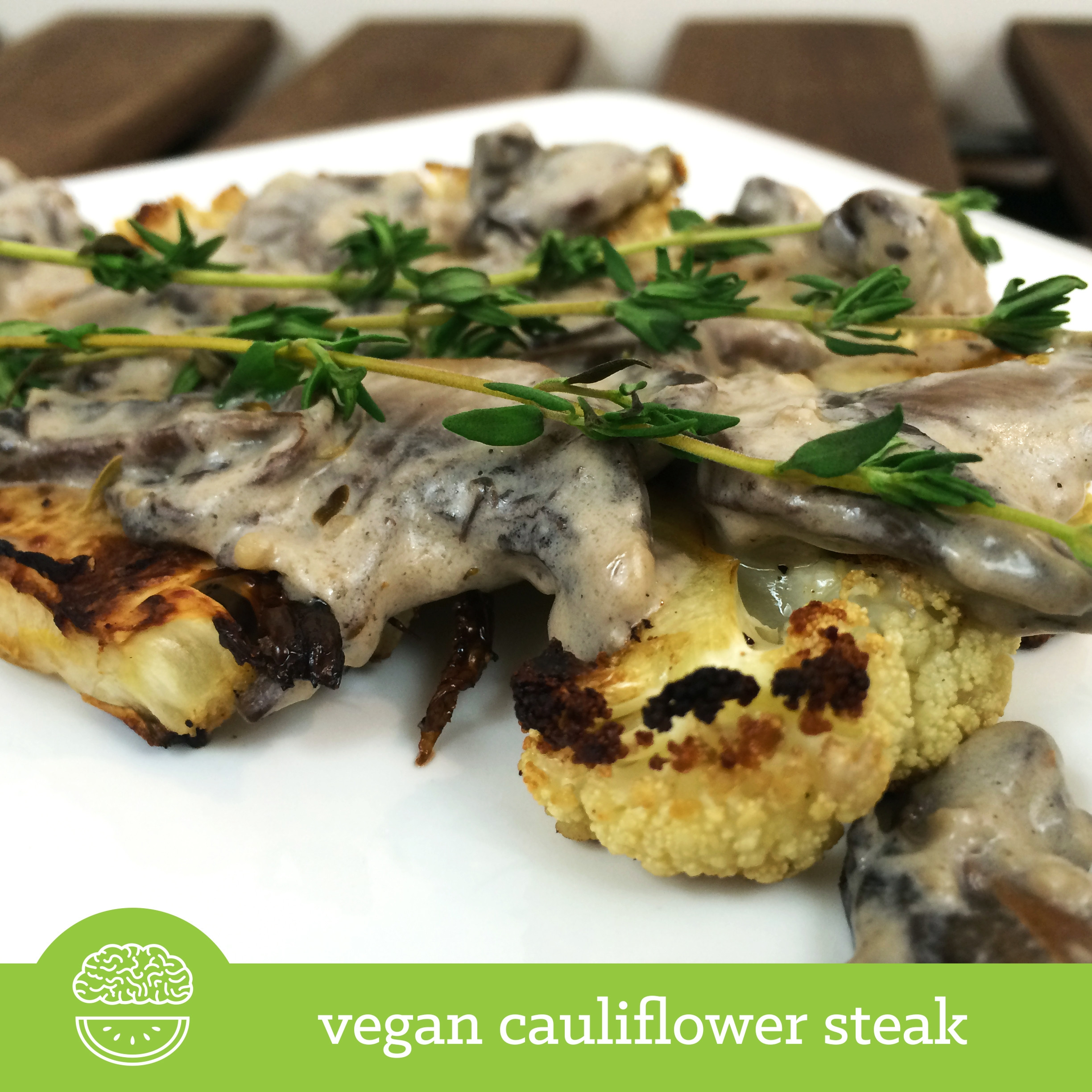 Cauliflower Steak Vegan
 Ripped Recipes Vegan Cauliflower "Steak"