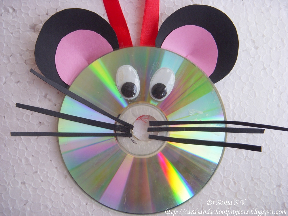 Cd Craft Ideas For Kids
 Cards Crafts Kids Projects Recycled CD Craft