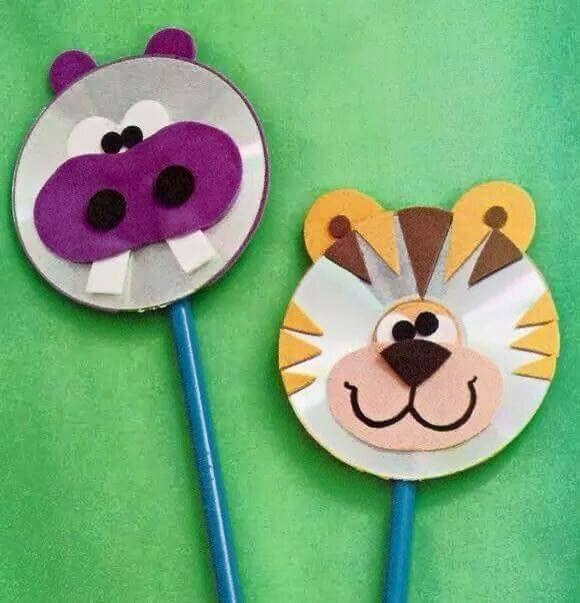Cd Craft Ideas For Kids
 Fun Activities Old CD Animal Crafts for Kids Kids Art