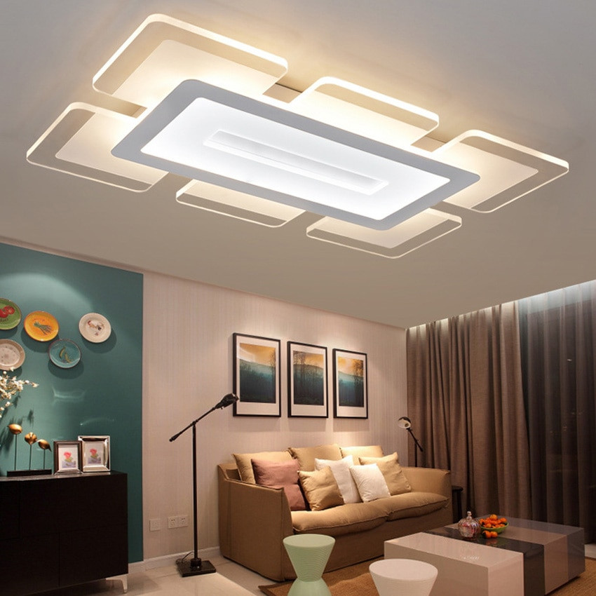 Ceiling Lights Living Room
 Ultrathin acrylic Modern ceiling lights for living room