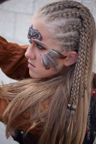 Celtic Hairstyles Female
 Ancient Celtic Women Warriors
