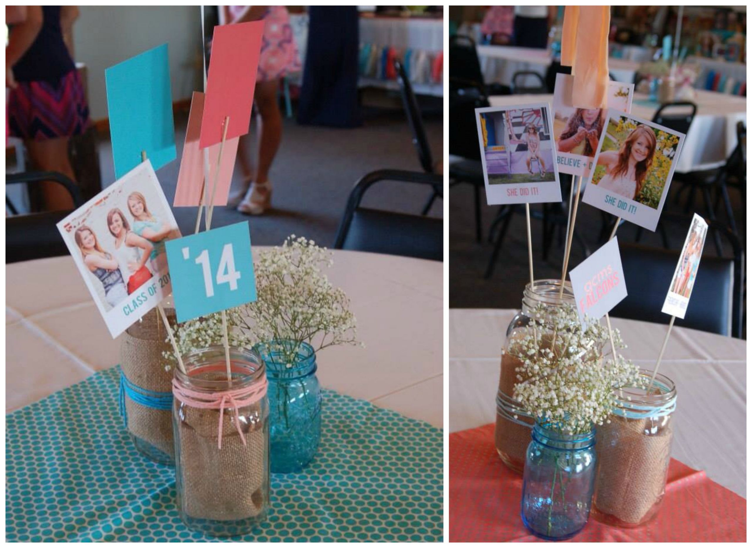 Centerpiece Ideas For A Graduation Party
 Graduation Party Ideas from a recent Featured Favorite